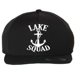 Lake Squad Wool Snapback Cap