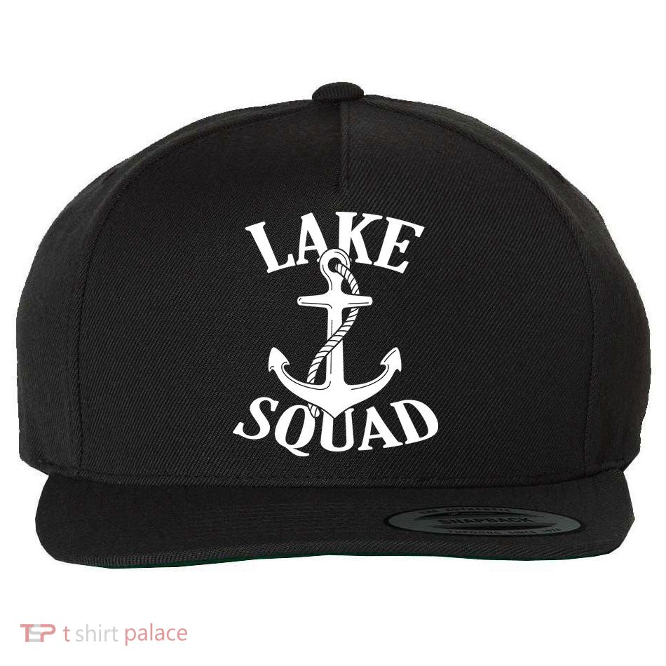 Lake Squad Wool Snapback Cap
