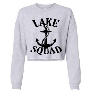 Lake Squad Cropped Pullover Crew