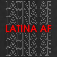 Latina Af 7 Panel Mesh Trucker Snapback Hat