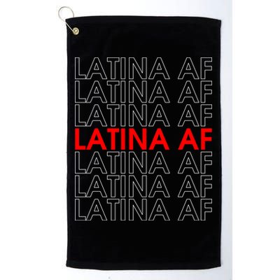 Latina Af Golf Towel