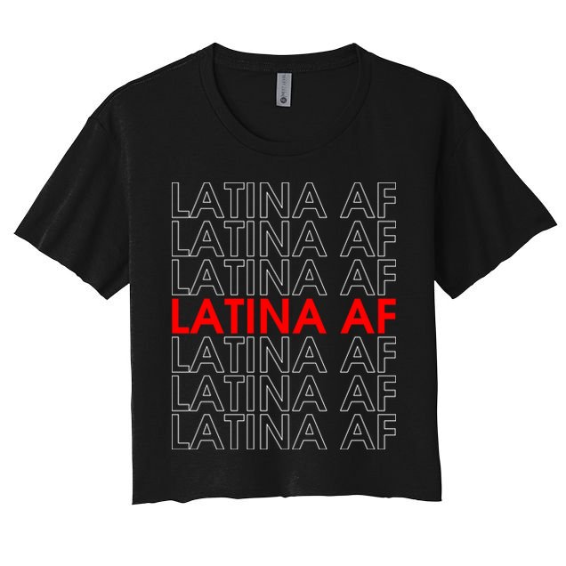 Latina Af Crop Top