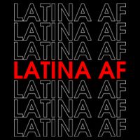 Latina Af Zip Tote Bag