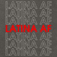 Latina Af Cotton Canvas Backpack