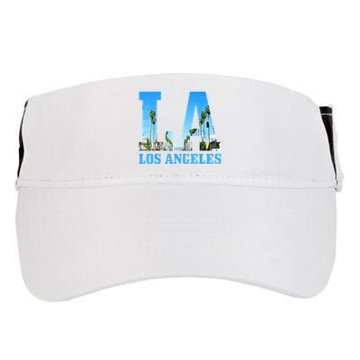 Los Angeles LA Vintage California LA Adult Drive Performance Visor