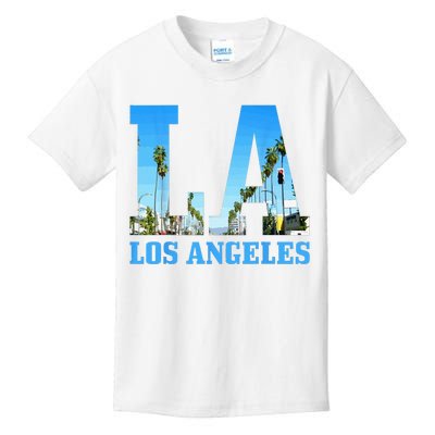 Los Angeles LA Vintage California LA Kids T-Shirt