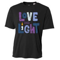 Love And Light  Hanukkah   Cooling Performance Crew T-Shirt