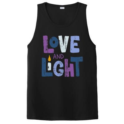 Love And Light  Hanukkah   PosiCharge Competitor Tank