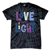 Love And Light  Hanukkah   Tie-Dye T-Shirt