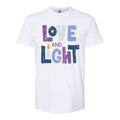 Love And Light  Hanukkah   Softstyle CVC T-Shirt