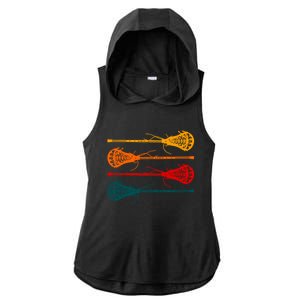 Lacrosse Apparel Lacrosse Ladies PosiCharge Tri-Blend Wicking Draft Hoodie Tank