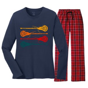 Lacrosse Apparel Lacrosse Women's Long Sleeve Flannel Pajama Set 