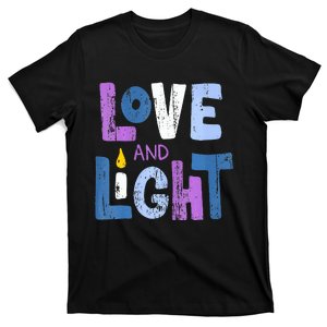 Love And Light Hanukkah  T-Shirt