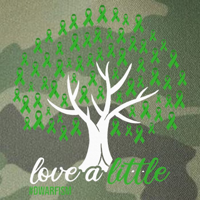 Love A Little Green Ribbon Tree Dwarfism Awareness Legacy Tie Dye Trucker Hat