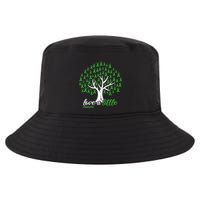 Love A Little Green Ribbon Tree Dwarfism Awareness Cool Comfort Performance Bucket Hat