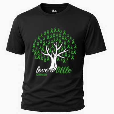 Love A Little Green Ribbon Tree Dwarfism Awareness Performance Shirt