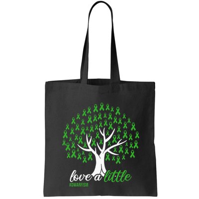 Love A Little Green Ribbon Tree Dwarfism Awareness Bag
