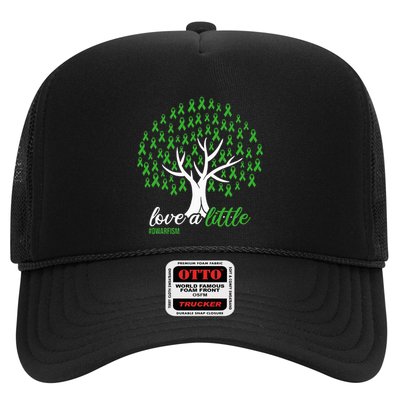 Love A Little Green Ribbon Tree Dwarfism Awareness Trucker Hat