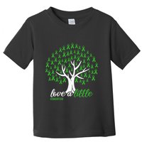 Love A Little Green Ribbon Tree Dwarfism Awareness Toddler T-Shirt