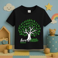 Love A Little Green Ribbon Tree Dwarfism Awareness Toddler T-Shirt