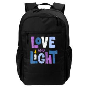 Love And Light Hanukkah For Women Daily Commute Backpack