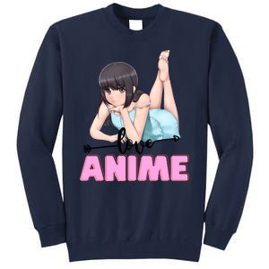 Love Anime Tall Sweatshirt