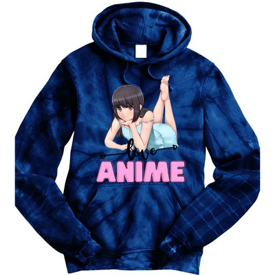 Love Anime Tie Dye Hoodie