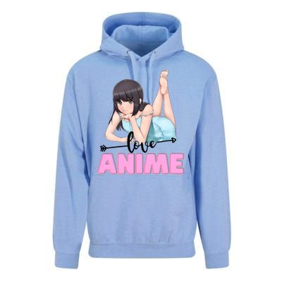 Love Anime Unisex Surf Hoodie