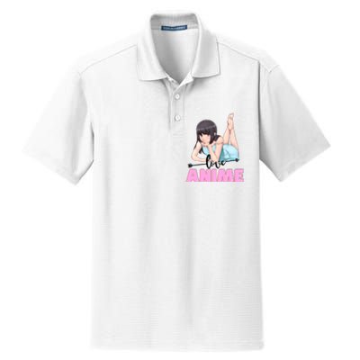 Love Anime Dry Zone Grid Polo