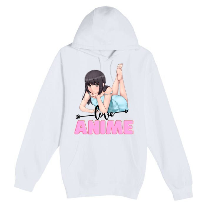 Love Anime Premium Pullover Hoodie