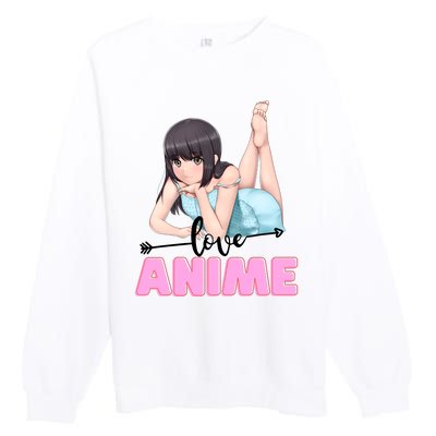 Love Anime Premium Crewneck Sweatshirt