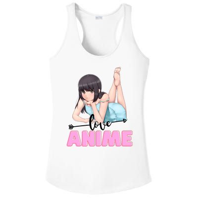 Love Anime Ladies PosiCharge Competitor Racerback Tank