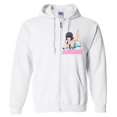 Love Anime Full Zip Hoodie