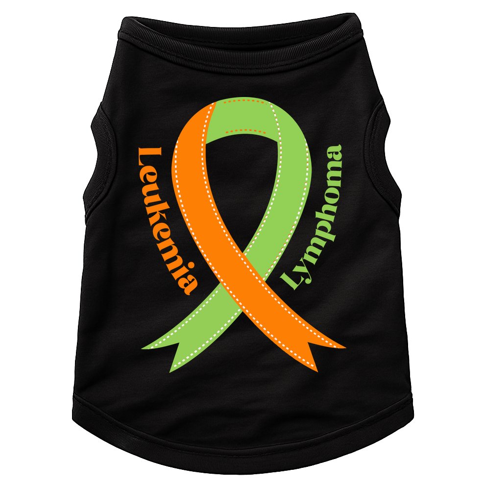 Leukemia And Lymphoma Awareness Doggie Tank
