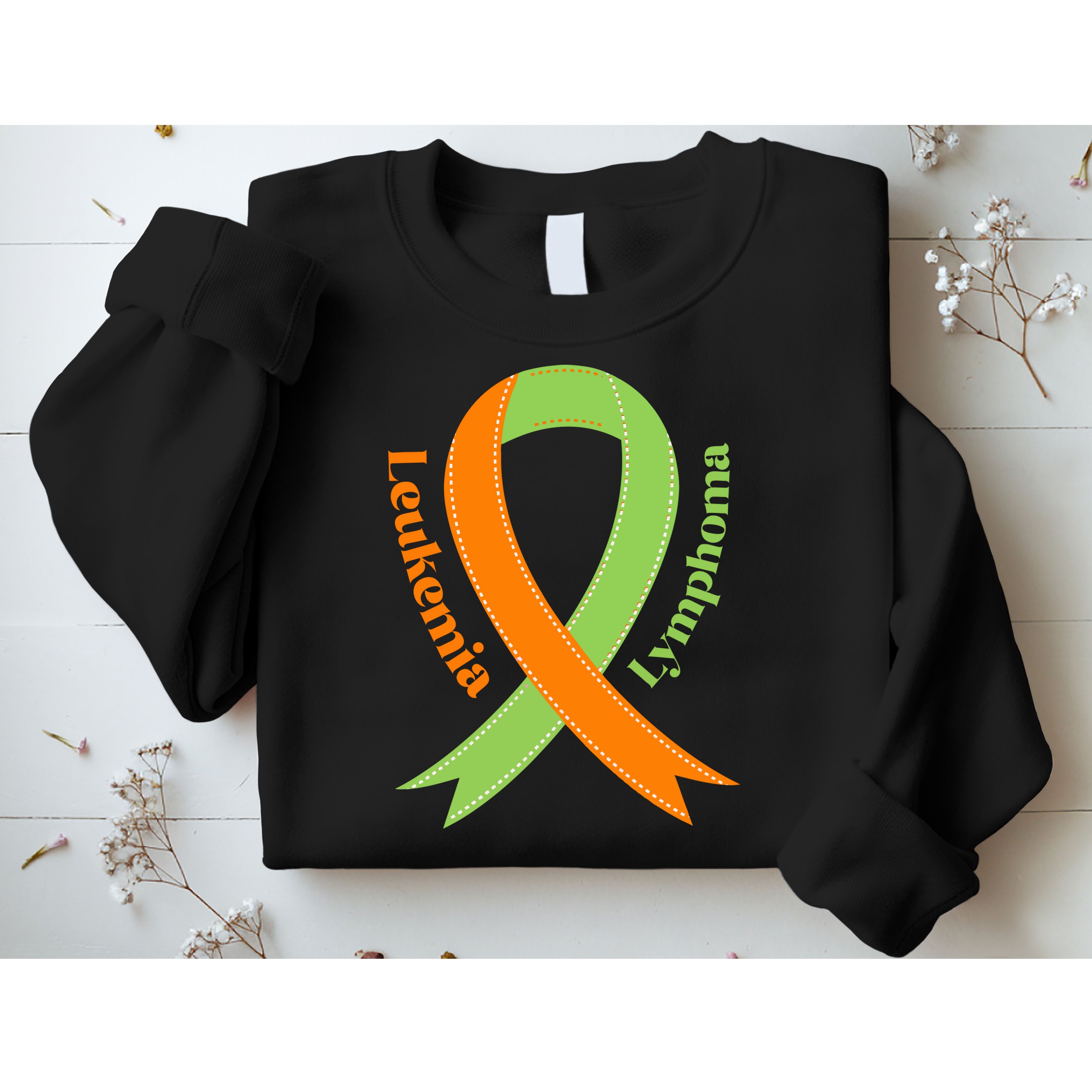 Leukemia And Lymphoma Awareness Sweatshirt