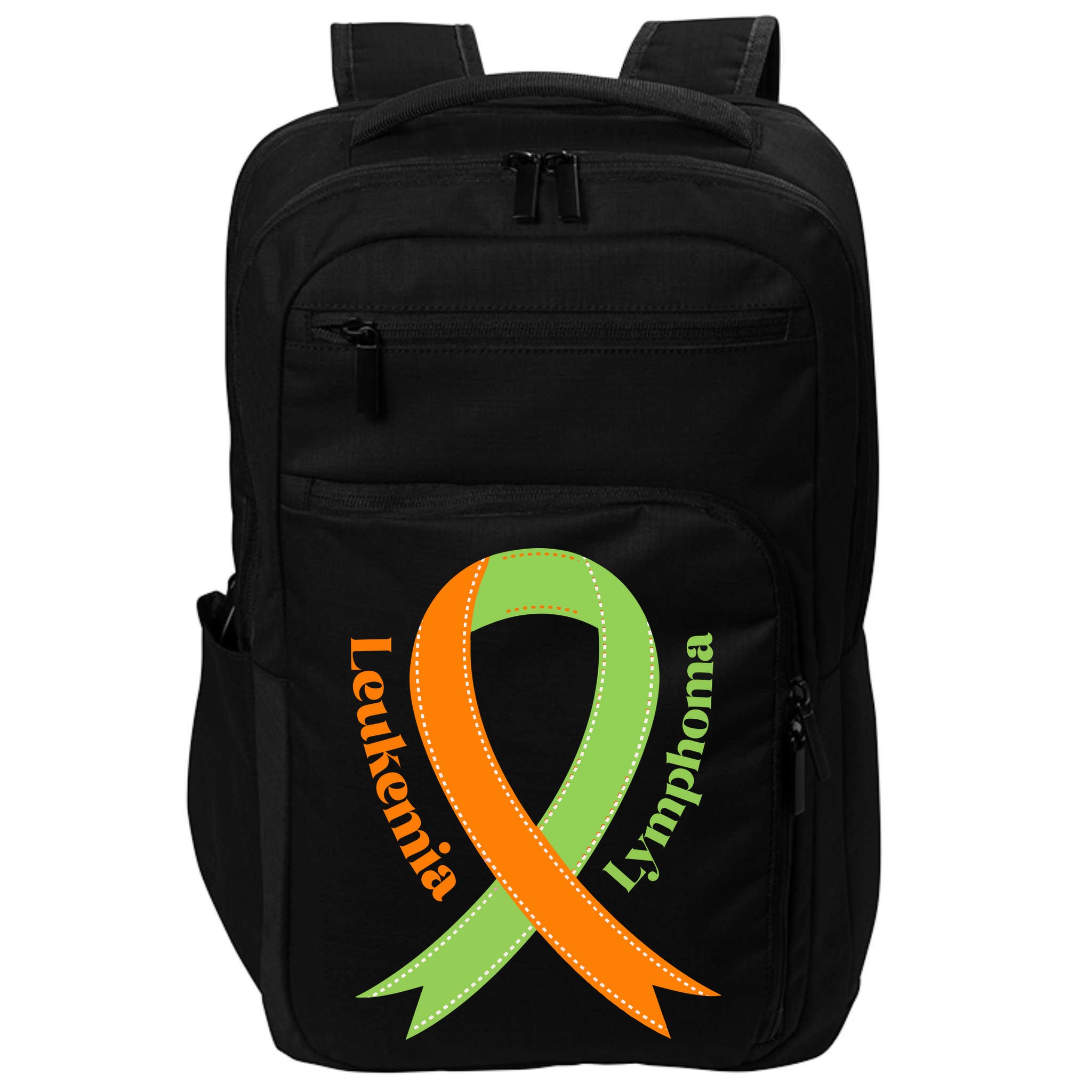 Leukemia And Lymphoma Awareness Impact Tech Backpack