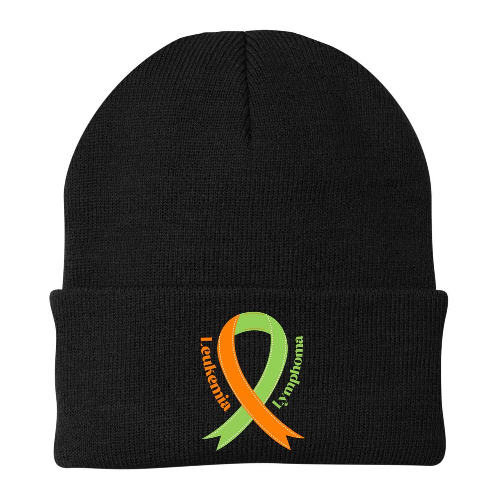 Leukemia And Lymphoma Awareness Beanie