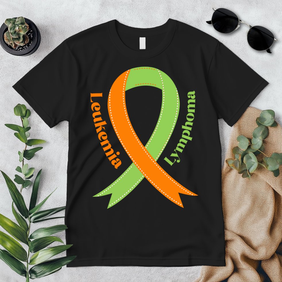Leukemia And Lymphoma Awareness Premium T-Shirt