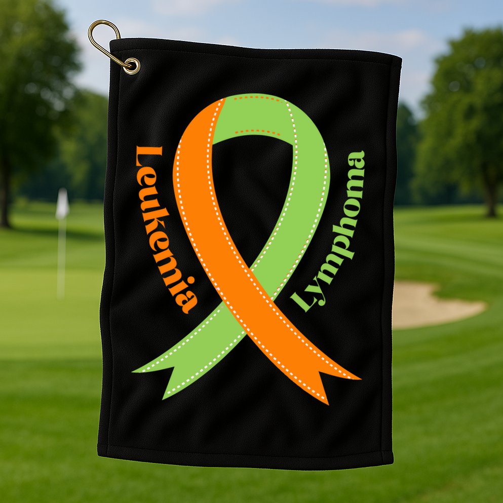 Leukemia And Lymphoma Awareness Golf Towel
