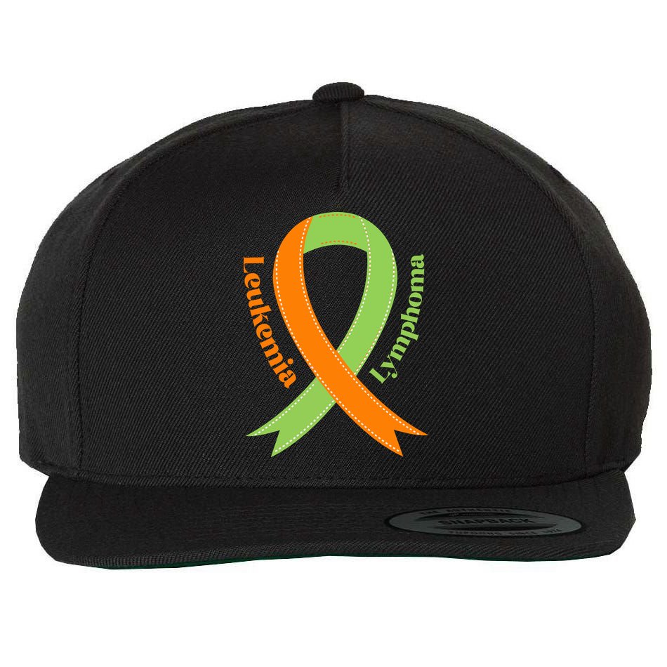 Leukemia And Lymphoma Awareness Wool Snapback Cap