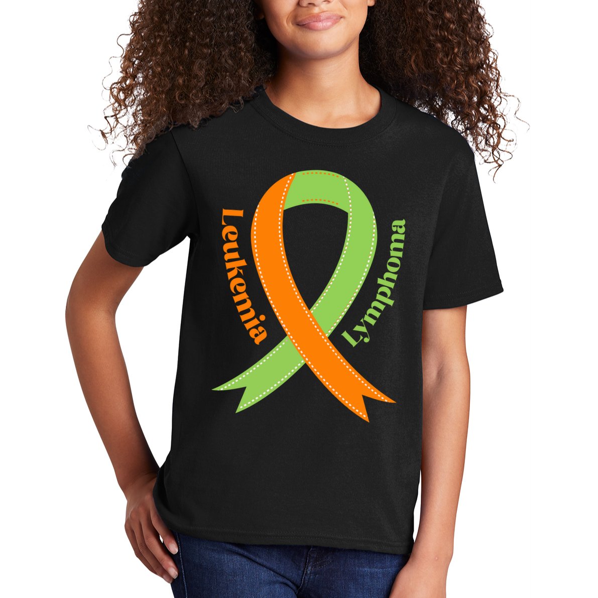 Leukemia And Lymphoma Awareness Kids T-Shirt