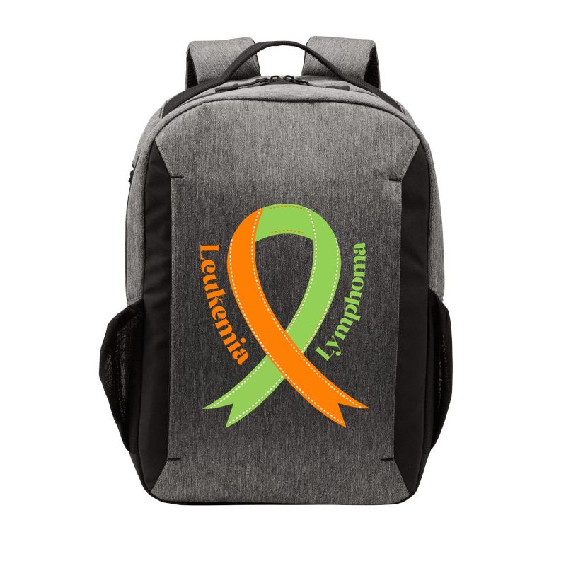 Leukemia And Lymphoma Awareness Vector Backpack