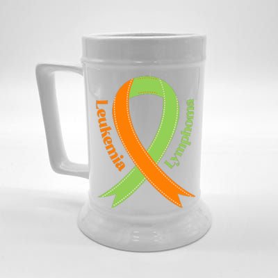 Leukemia And Lymphoma Awareness Beer Stein