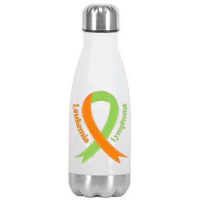 Leukemia And Lymphoma Awareness Stainless Steel Insulated Water Bottle