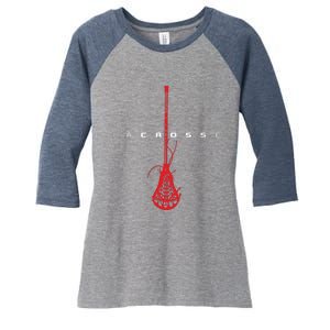 Lacrosse Apparel | Lacrosse Women's Tri-Blend 3/4-Sleeve Raglan Shirt