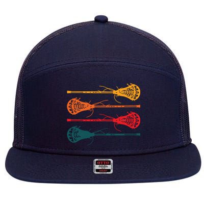 Lacrosse Apparel | Lacrosse 7 Panel Mesh Trucker Snapback Hat