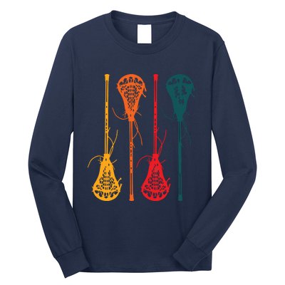 Lacrosse Apparel Lacrosse Retro Vintage Long Sleeve Shirt