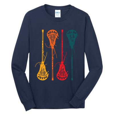 Lacrosse Apparel Lacrosse Retro Vintage Tall Long Sleeve T-Shirt