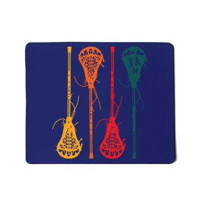 Lacrosse Apparel Lacrosse Retro Vintage Mousepad