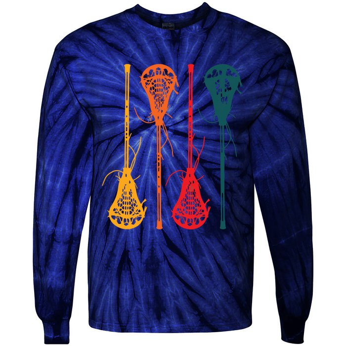 Lacrosse Apparel Lacrosse Retro Vintage Tie-Dye Long Sleeve Shirt